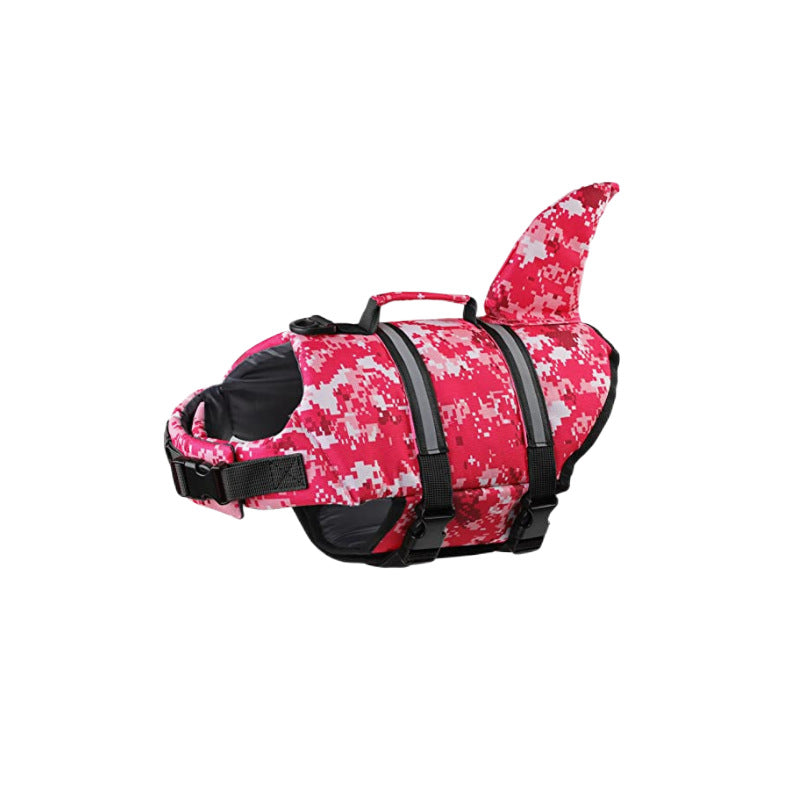 Shark Pet Life Vest Dog Swimming Clothes