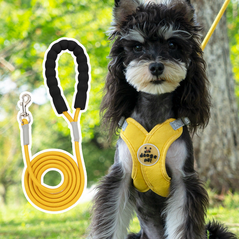 New Pet Vest Hand Holding Rope