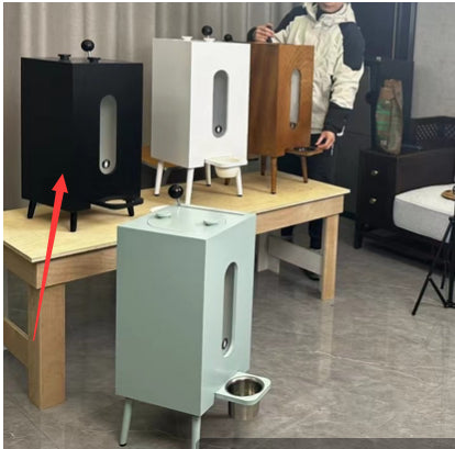 Wooden Pet Feeder Large Capacity