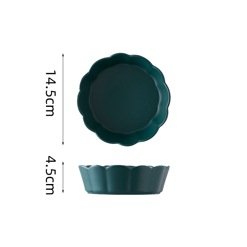 Ceramic tall cat bowl
