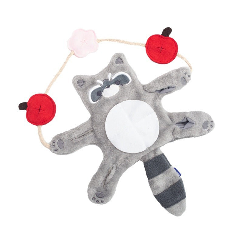 Dog Plush Self Relieving Teddy Bear Toy Grinding Teeth Interactive Solitude Hiding Food Toy Small Dogs Supplies Accessories
