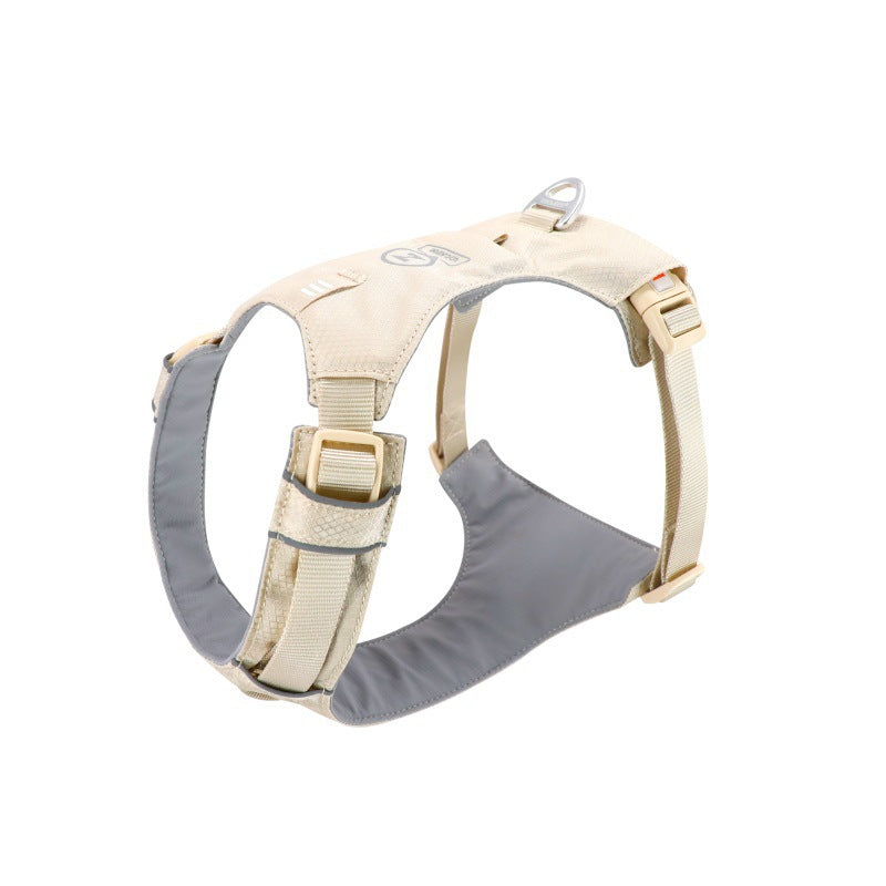 Dog Chest And Back Hand Holding Rope Walking Young Medium Large Dog