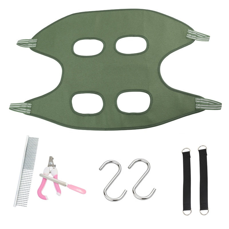 Pet Beauty Hammock Cat Dog Breathable Hammock Nail Trimming Pet Supplies