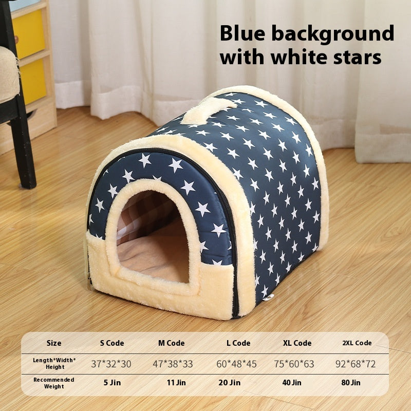 Four Seasons Universal Dog Pet Supplies Cat Nest Removable And Washable