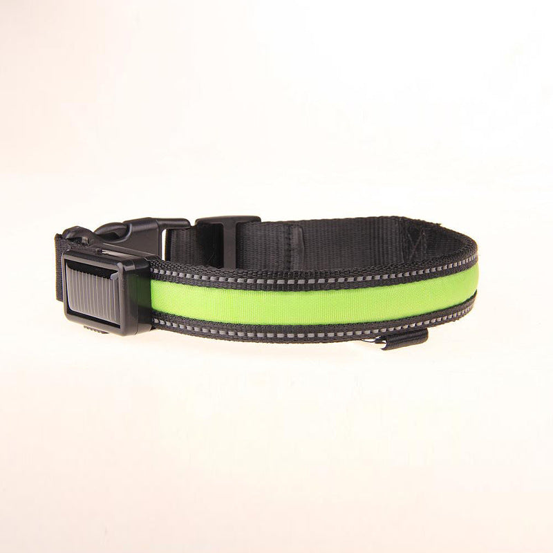 Solar LED Luminous Pet Dog Fashion Collar