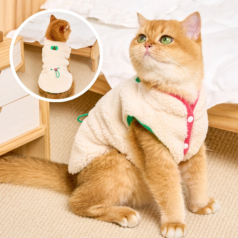 Pet Cat Winter Warm Vest