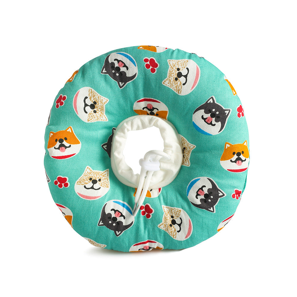 Pet Protective Collar Elizabethan Collar Adjustable Dog Cat Recovery Collar, Cute Pet Donut Collar, Soft Cone Collars For Cat Dog, Wound Healing Protective Cone After Surgery