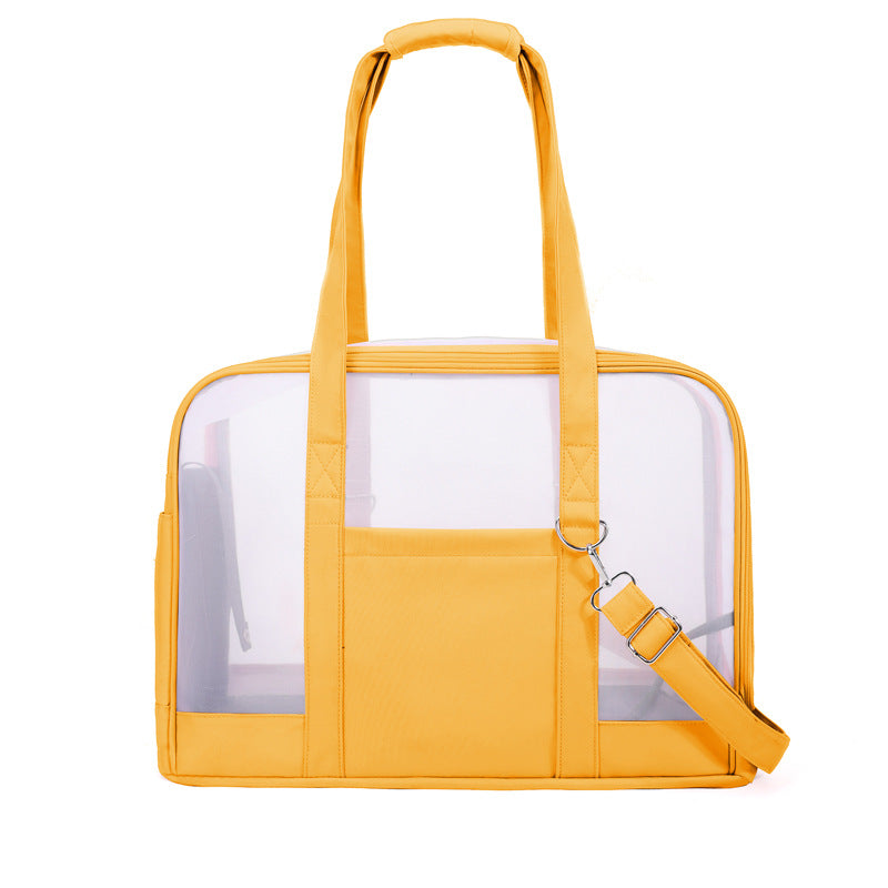 Travel Breathable Dog Bag Soft And Comfortable One-shoulder Portable Cat Bag