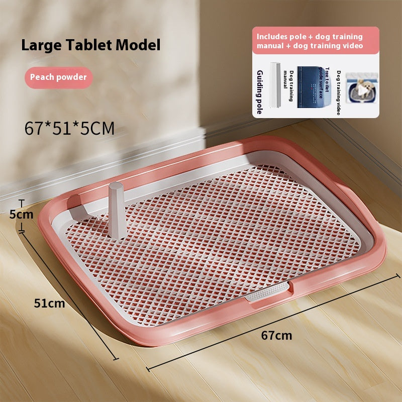 PET Plastic Fixed-point Dog Toilet