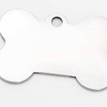 Paint Dog Tag Can Carve Writing Round Footprints Pendant Paw Pet Anti-walking Stainless Steel Pendant