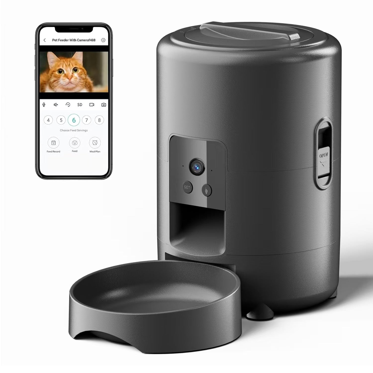 Smart Pet Feeder Timing Quantitative Feeding Machine