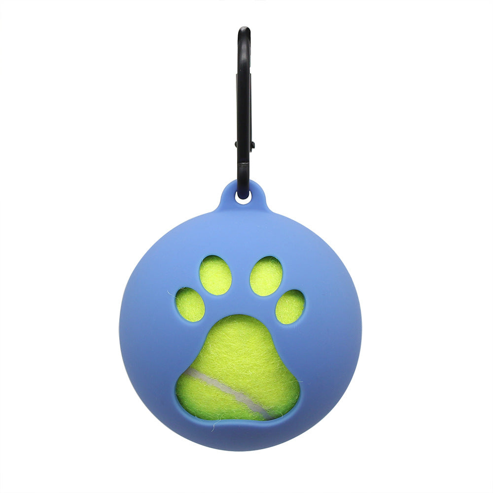 Tennis Bracket Portable Hands-free Dog Walking Supplies Training Ball Sheath
