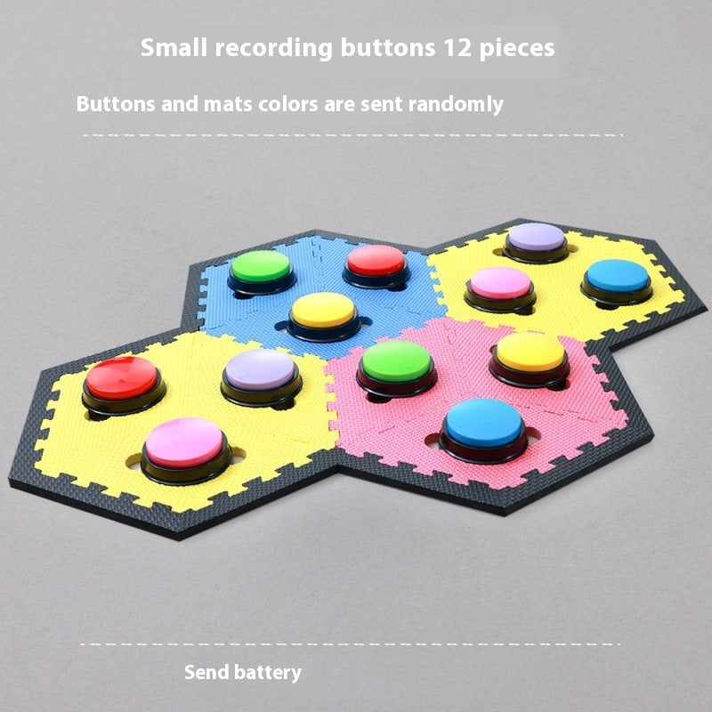 Pet Communication Button Cat Recording Talking Dog Sound Button Pet Dialogue Training Bell Toy