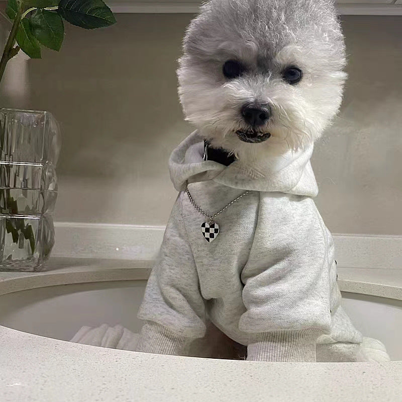 Fashion New Retro Hoodie Puppy Clothes