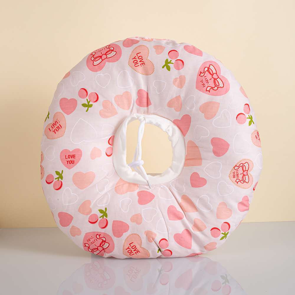 Pet Protective Collar Elizabethan Collar Adjustable Dog Cat Recovery Collar, Cute Pet Donut Collar, Soft Cone Collars For Cat Dog, Wound Healing Protective Cone After Surgery