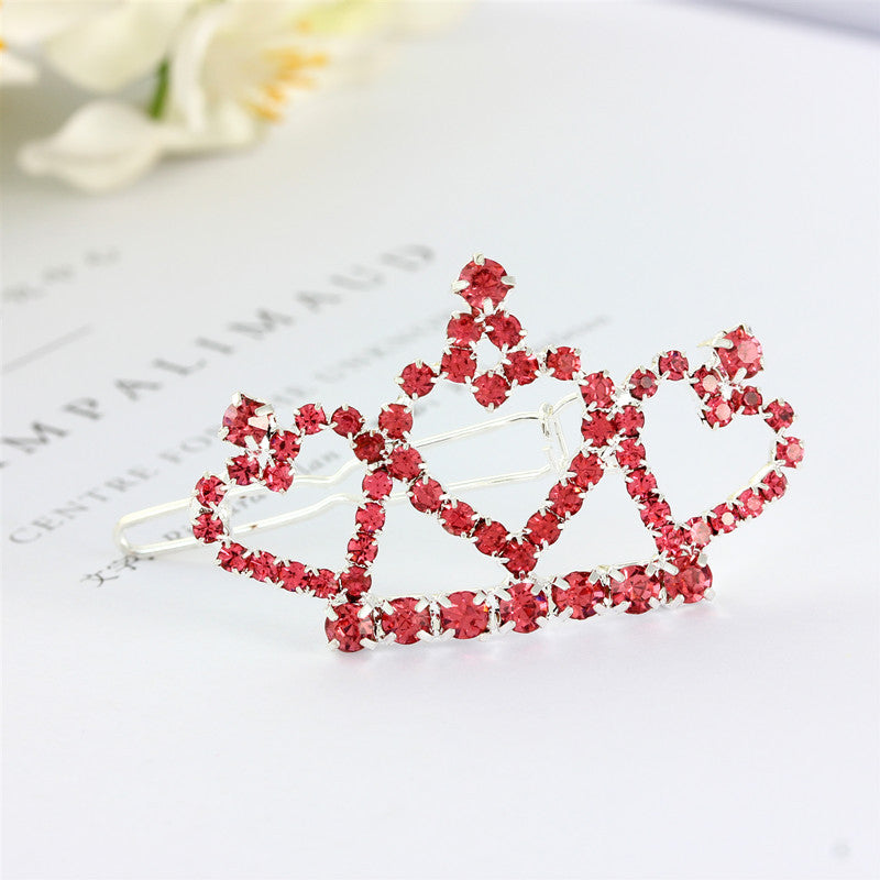 Rhinestone Crown Headdress Pet Decorations