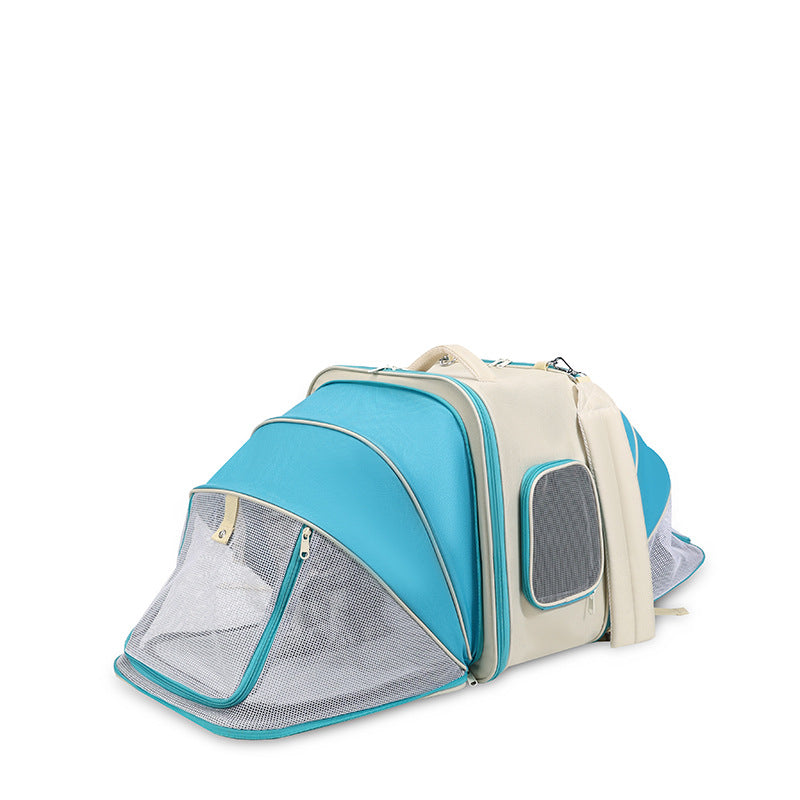 Portable Cat Backpack Outdoor Extendable Pet Camping Bag Fat Cat Available