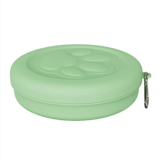 Pet Outdoor Portable Dog Food Bowl Snack Box Feeding Food Water