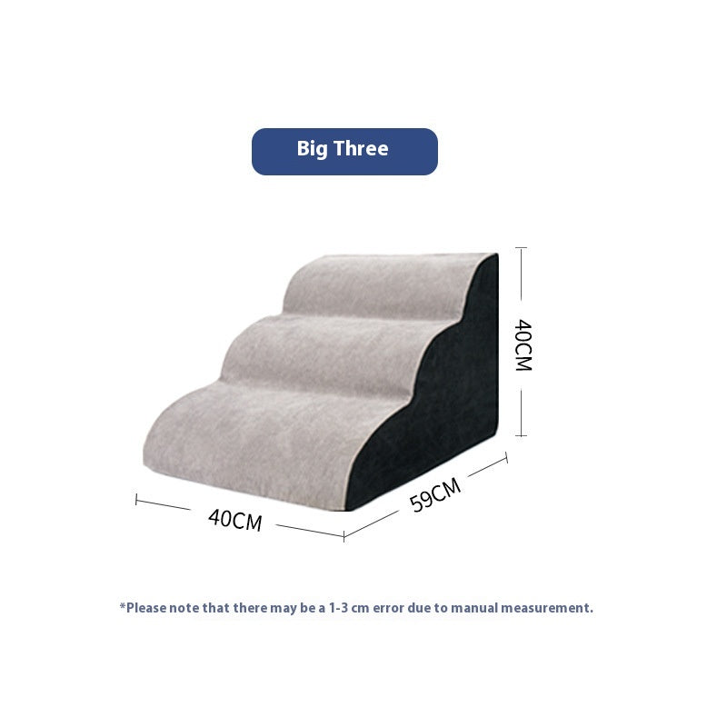Household Small Dog Stairs Wave Pet Stairs