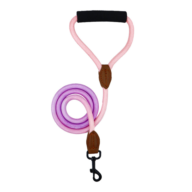 Dog Hand Holding Rope Hand-holding Hand Holding Rope Type Dog Dog Leash Round Rope Pet Supplies