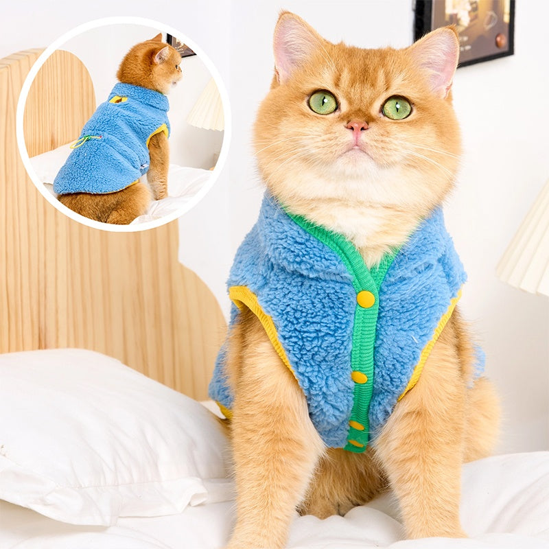 Pet Cat Winter Warm Vest