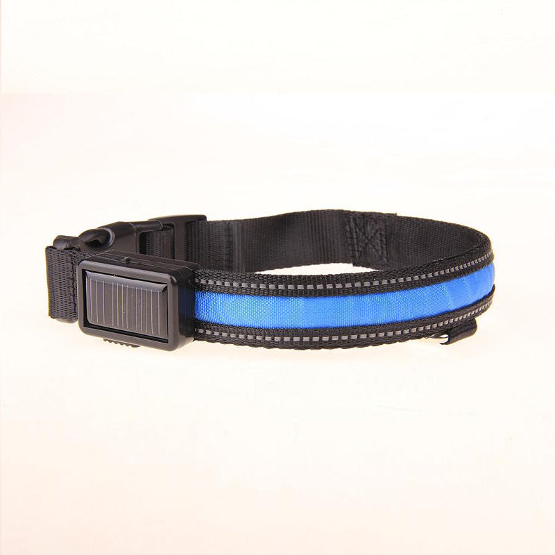 Solar LED Luminous Pet Dog Fashion Collar