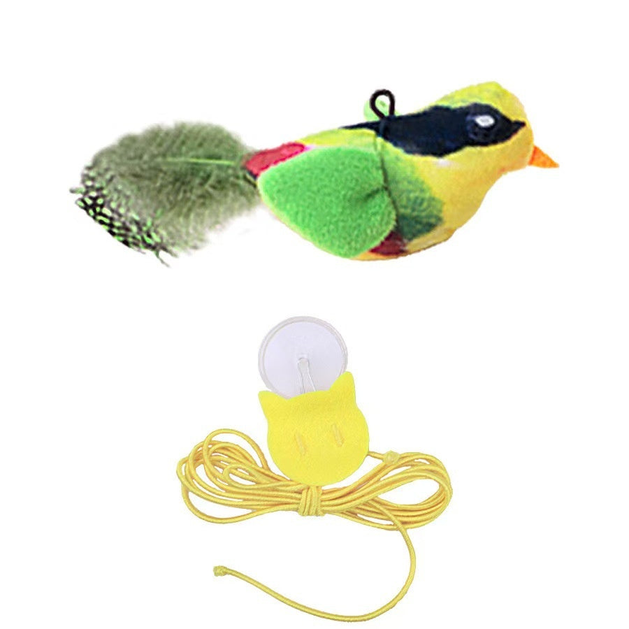 Cat Toy Simulation Will Call Bird To Swing Hanging Door Hanging Cat Teaser