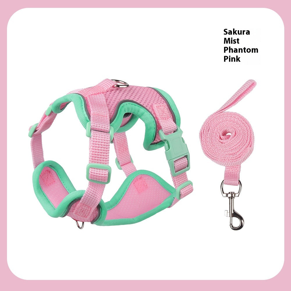 Cat Pulling Rope Vest Pet Harness