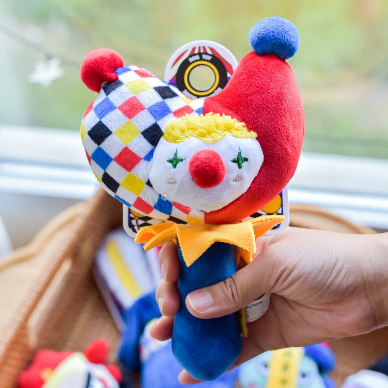 Dog Sound Plush Toy Cartoon Circus Series Molar Long Lasting