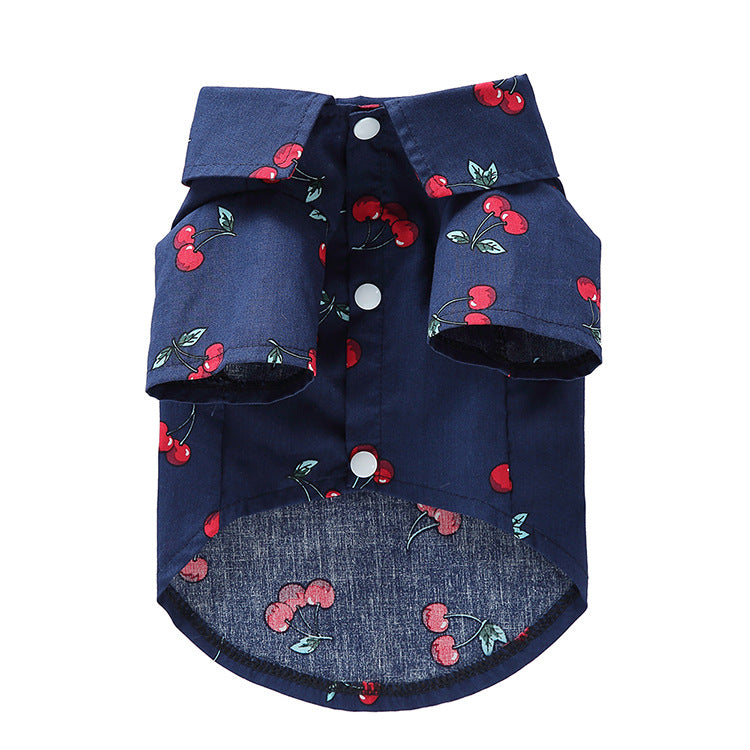 Fashion Personality Fruit Casual Style Dog Clothes