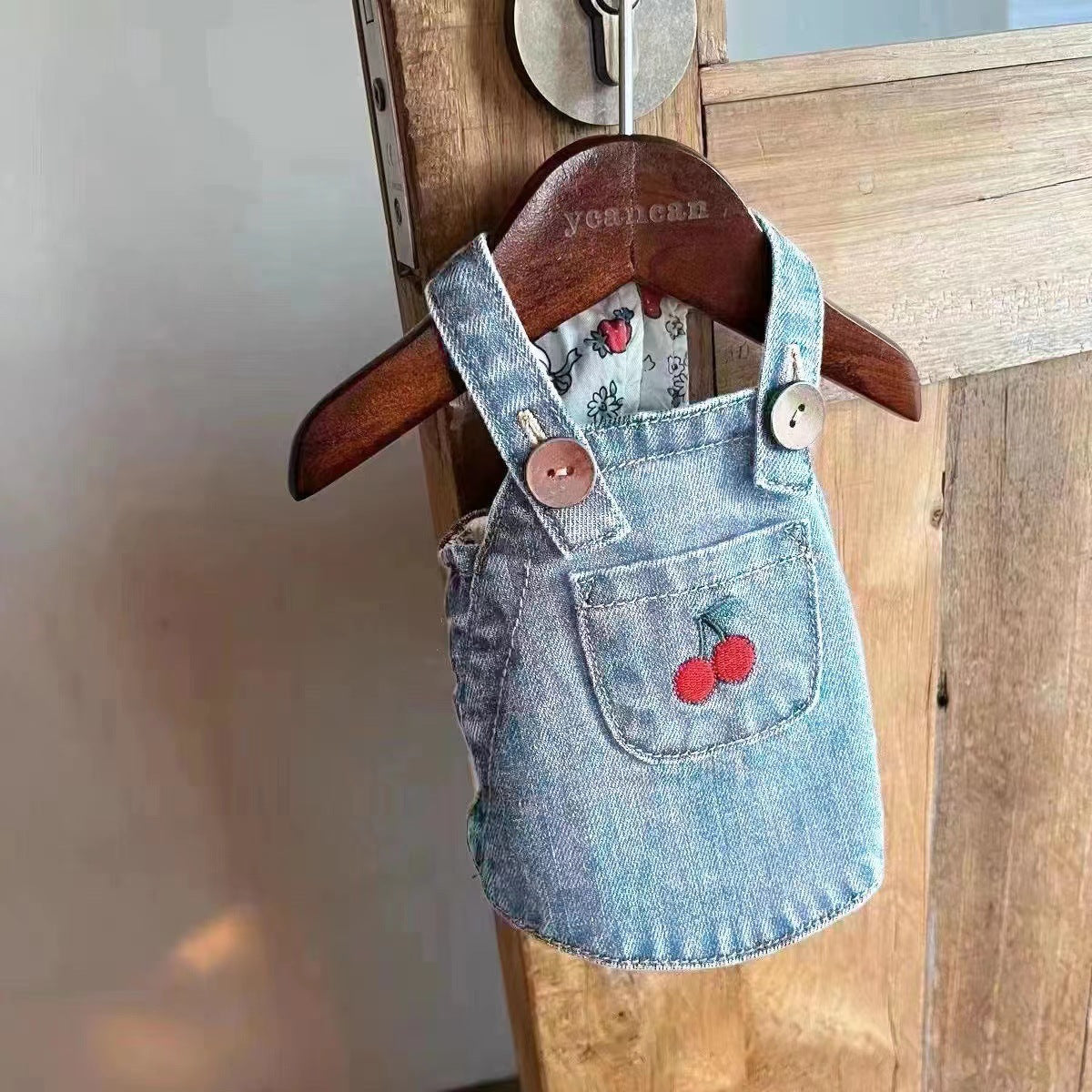 Spring And Summer Small Dog Pet Cat Denim Skirt