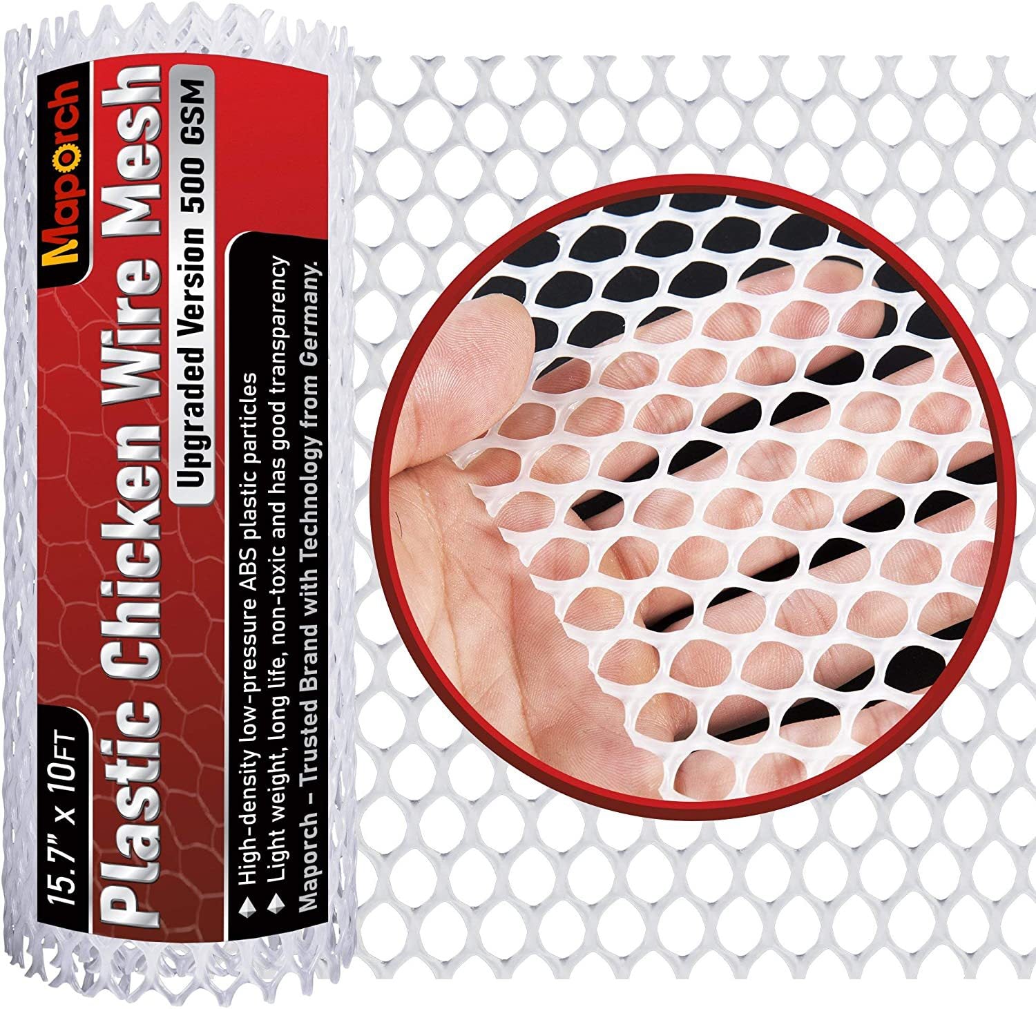 Plastic Chicken Burger Gardening Hexagonal Poultry Fence