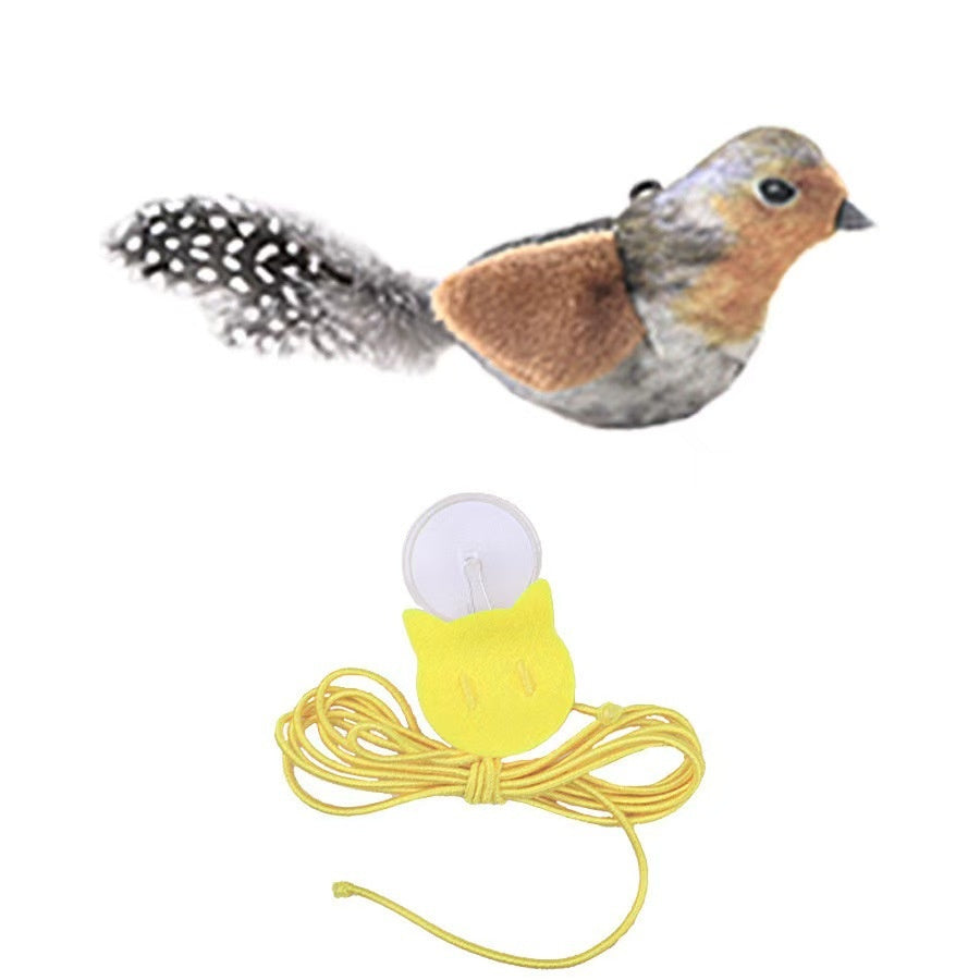 Cat Toy Simulation Will Call Bird To Swing Hanging Door Hanging Cat Teaser