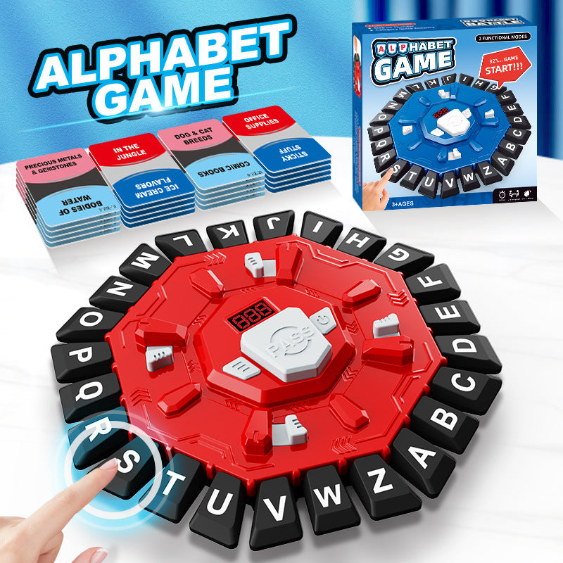 Multifunctional Crazy Letter Game Turntable Desktop Game