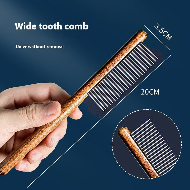 Pet Cat Dog Flea Comb Dense Gear