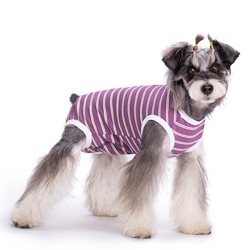 Dog Physical Pants Springsummer Thin Bellyband Vest