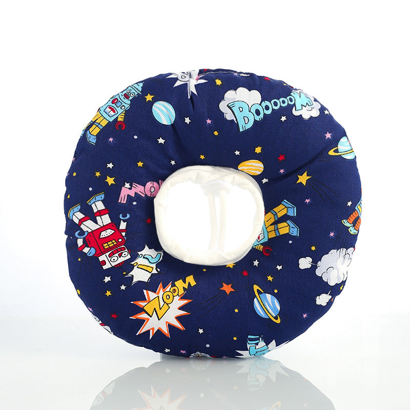Pet Protective Collar Elizabethan Collar Adjustable Dog Cat Recovery Collar, Cute Pet Donut Collar, Soft Cone Collars For Cat Dog, Wound Healing Protective Cone After Surgery
