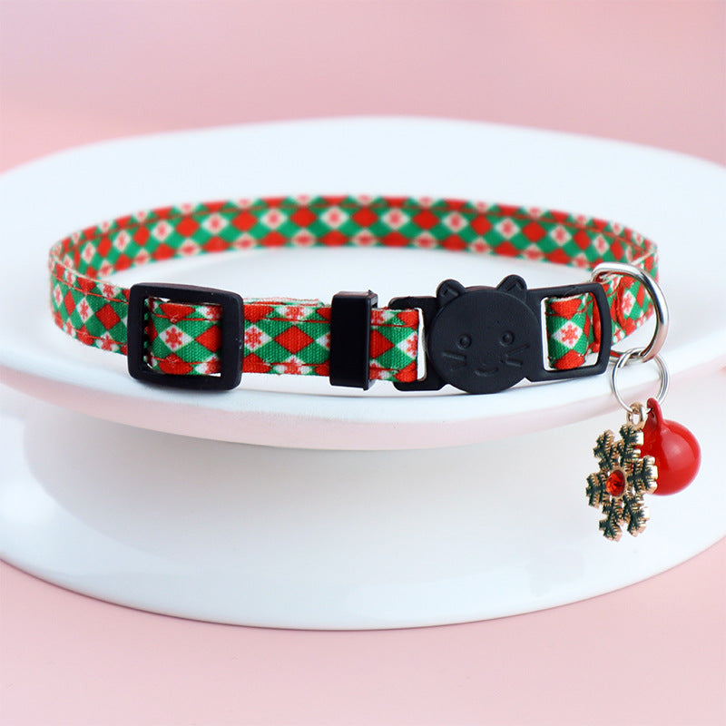 Clang Bow Tie Christmas Fashion Pet Collar