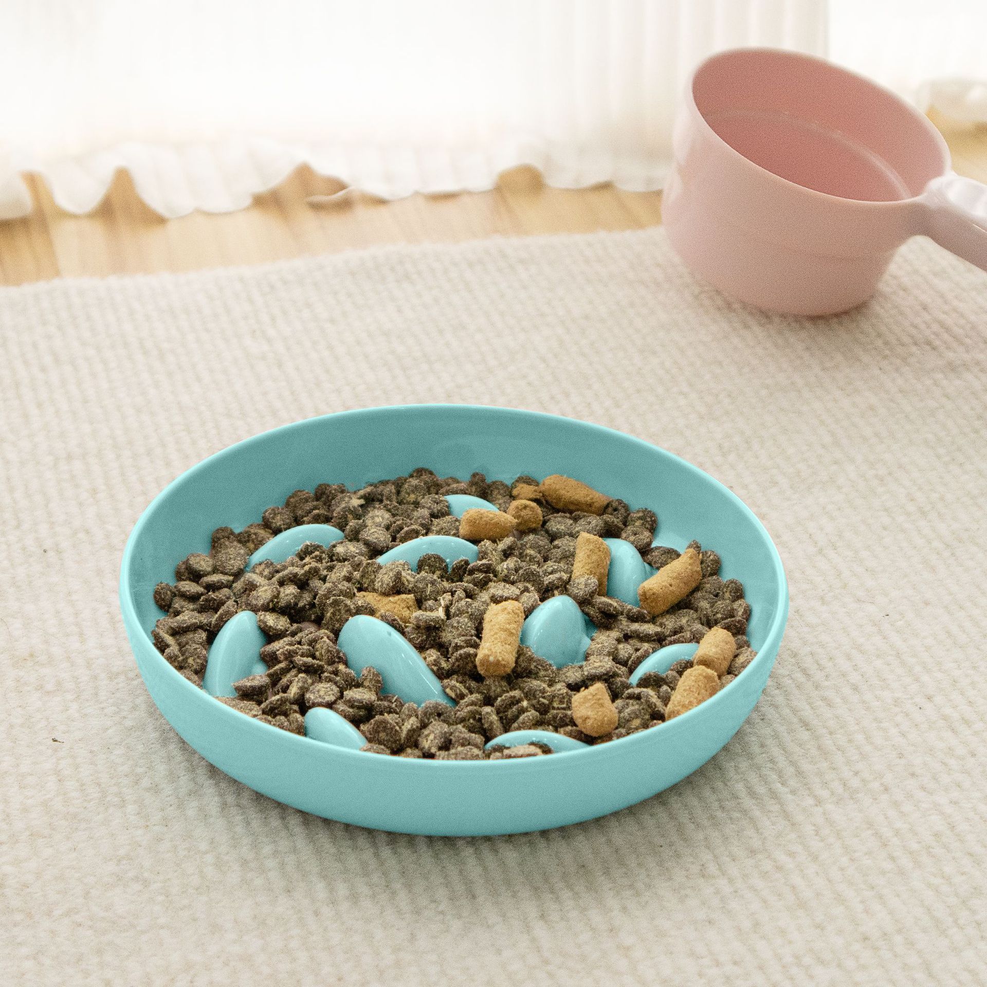 Dogs And Cats Slow Feeding Bowl Pet Bowl Cat Slow Tableware Feeder