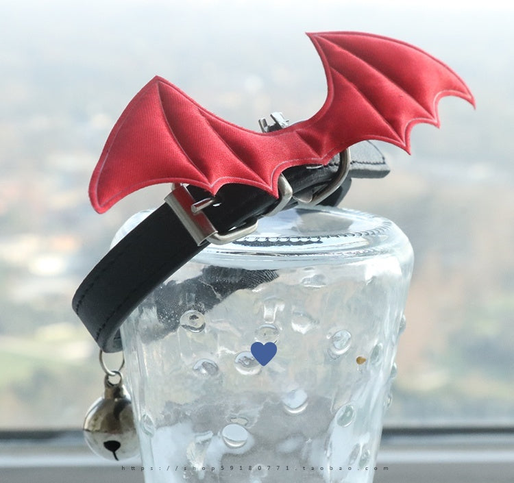 Split Home Little Devil Wings Bell Leather Chyer