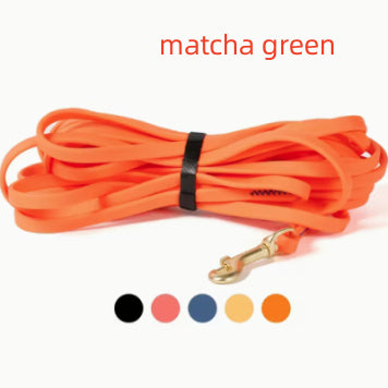 1cm Thickened Pet Skin Texture Training Anti Breaking Loose Dog Leash