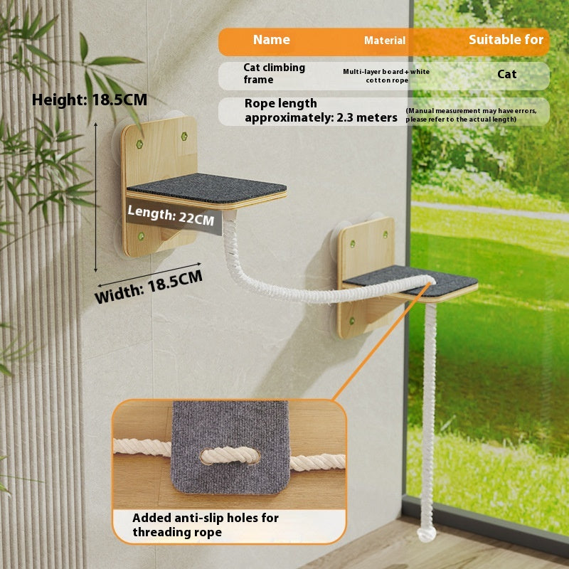 Space Capsule Suspended Cat Scratching Chamfer