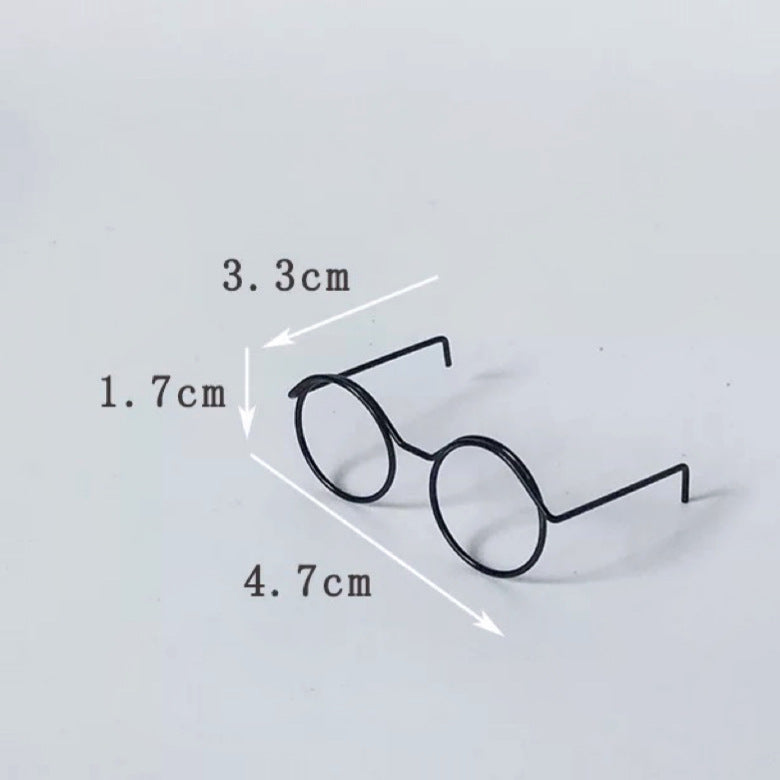 Mini Glasses Frame Twist Stick Puppy Doll Special