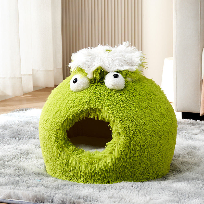 Warm Winter Nest For Cats, Closed Sleeping Nest, Safe Cat House, Kitten Bed, Universal Kennel For All Four Seasons