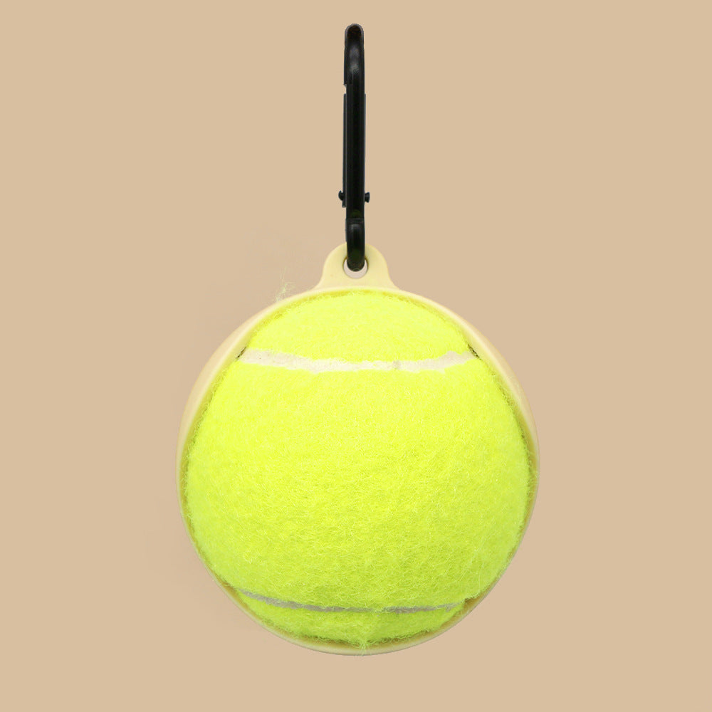 Tennis Bracket Portable Hands-free Dog Walking Supplies Training Ball Sheath
