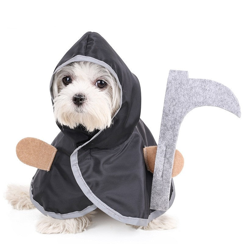 Halloween Cat Dress Up Cloak Death