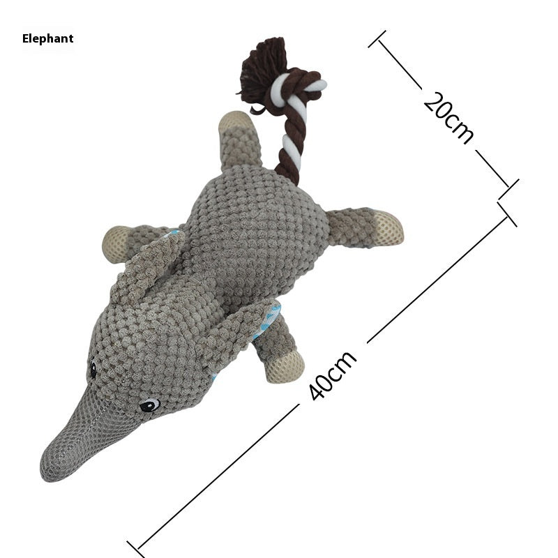 Dog Plush Toy Interactive Molar Teeth Cleaning