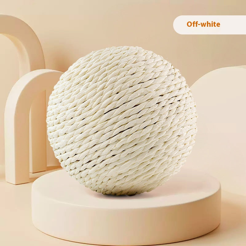 Sisal Ball Oversized Cat Toy Self-Hi Relieving Stuffy