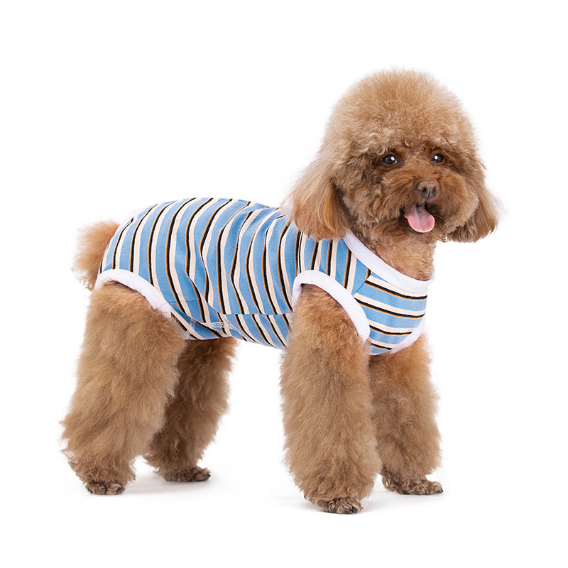 Dog Physical Pants Springsummer Thin Bellyband Vest